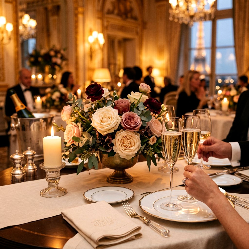 Service événementiel de luxe par Samia maître d'hôtel